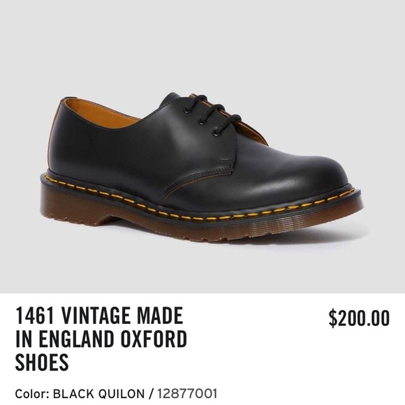 made in england 1461 dr martens - Picture 4 of 6